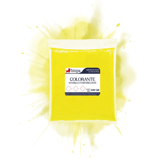 COLORANTE AMARILLO FOSFORESCENTE 250 G