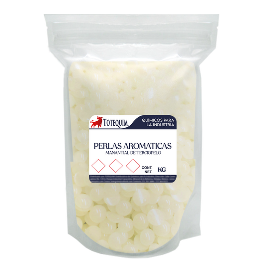 PERLAS AROMATICAS AROMA FRESCO MANANTIAL DE TERCIOPELO 1KG (AMARILLO)