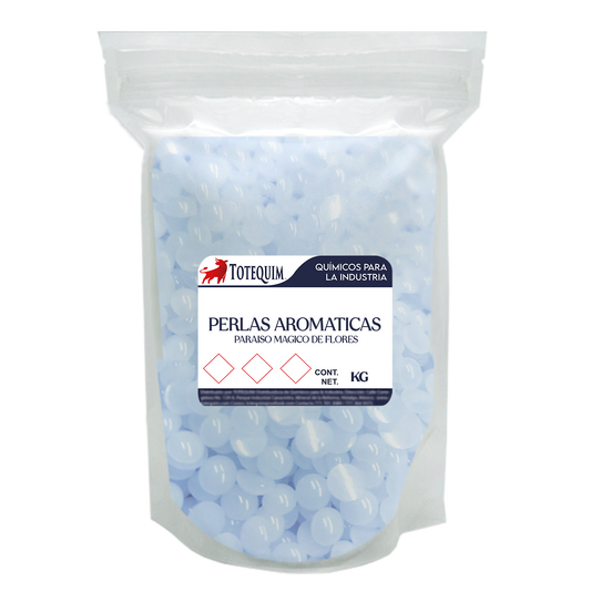 PERLAS AROMATICAS AROMA PARAÍSO MAGICO DE FLORES 1KG (AZUL)