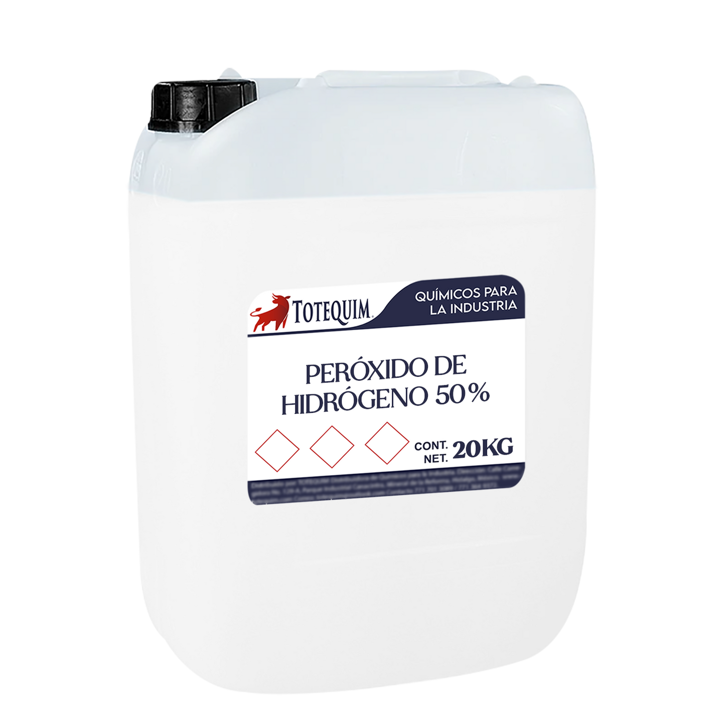 PEROXIDO DE HIDROGENO 50% 20KG