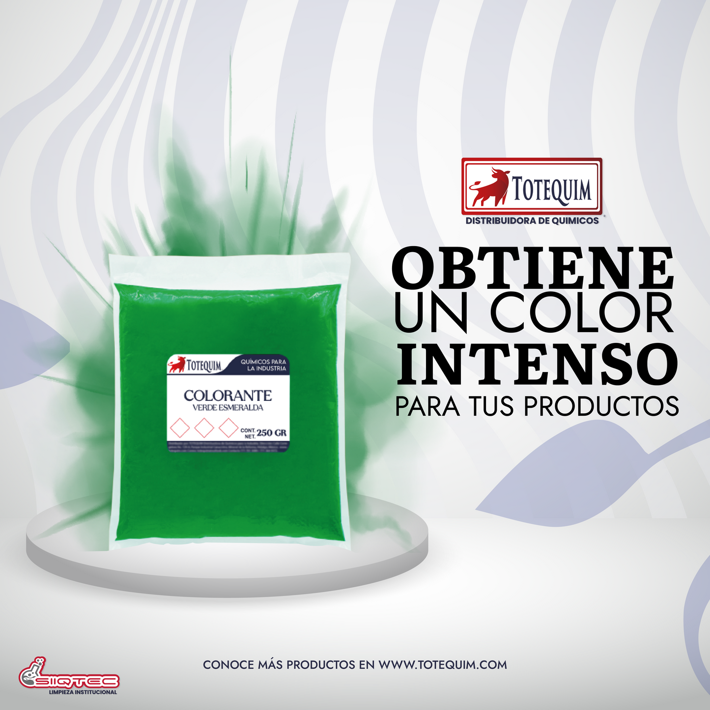 COLORANTE VERDE ESMERALDA 250 G