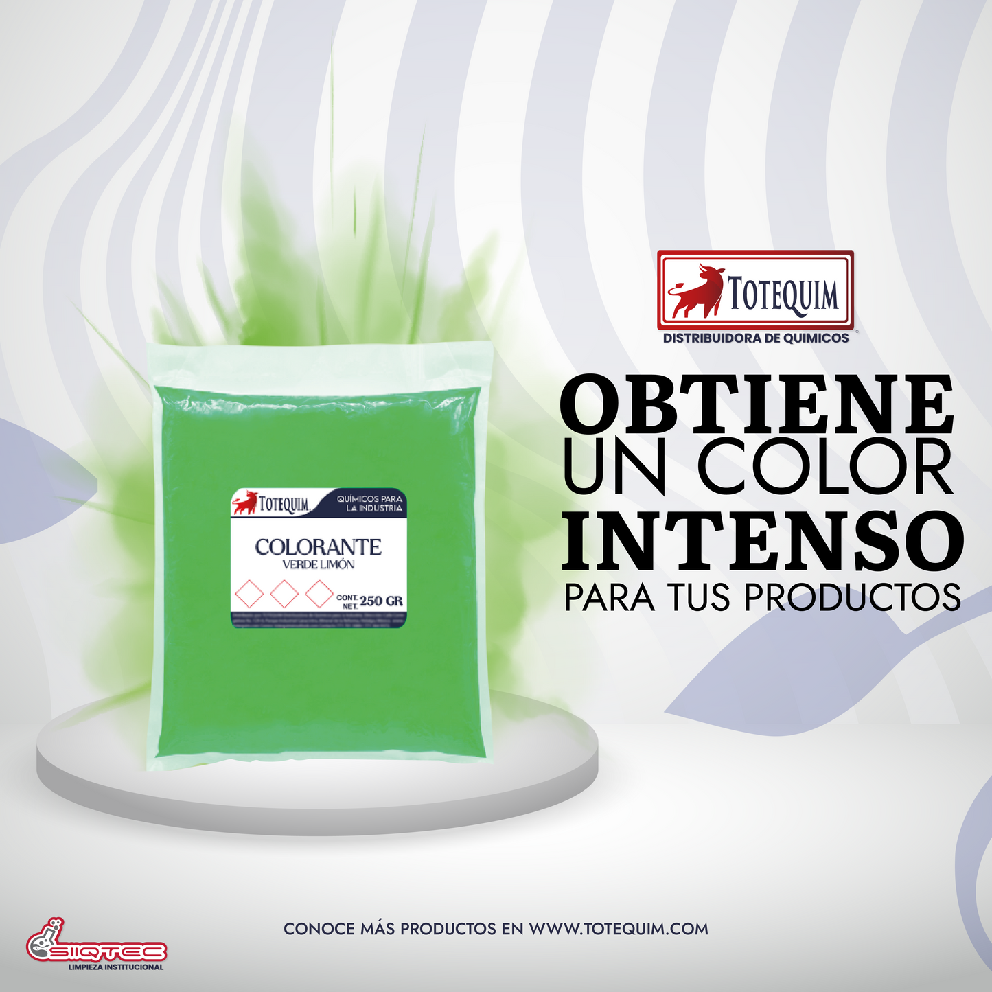 COLORANTE VERDE LIMON 250 G